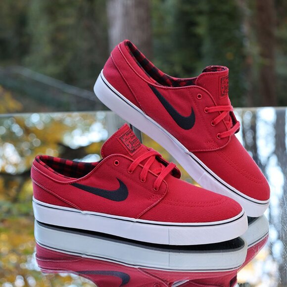 Nike SB Zoom Stefan Janoski Red Black Plaid main image 11